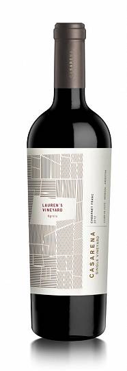 Вино Casarena Single Vineyard Lauren's Agrelo Cabernet Franc  2018 750 мл