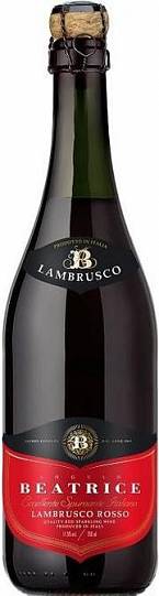 Игристое вино Angelo Beatrice Lambrusco Rosso  750 мл