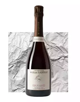 Шампанское William Saintot Rosé de Saignée Qvevri 1er Cru Extra Brut 2018 750 мл 12,5%