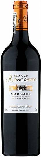 Вино Chateau Mongravey Cru Bourgeois  Margaux AOC  2014 750 мл 