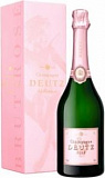 Шампанское  Deutz Brut Rose, gift box Дейц Брют Розе в подарочной упаковке  2014 750 мл