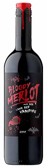 Вино Bloody Merlot  Блуди Мерло  750 мл