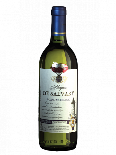 Вино Marquis De Salvary Blanc Sec Маркиз де Сальвари Блан Сек 7