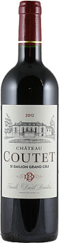 Вино Chateau Coutet   Saint-Emilion Grand Cru АОС  2016  750 мл