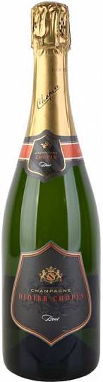 Шампанское Didier Chopin Brut Champagne AOC Дидье Шопен Брют 750 