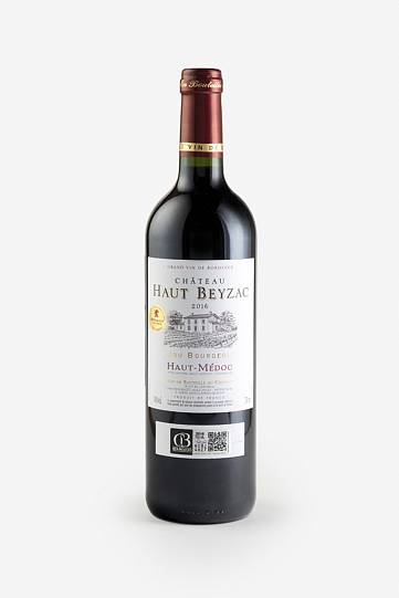 Вино  Chateau Haut Beyzac Haut-Medoc Cru Bourgeois AOC 750 мл