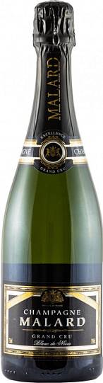 Вино Malard Brut Blanc de Noirs Grand Cru Малар Брют Блан де Нуар 