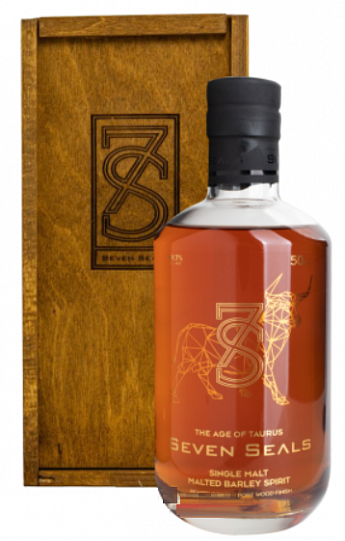 Виски Seven Seals Zodiac The Age of Taurus Single Malt Whisky 500 мл