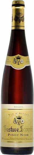 Вино Gustave Lorentz Pinot Noir Reserve Alsace AOC  2021 750 мл