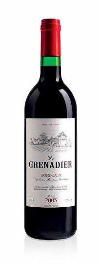 Вино Le Grenader Bordo AOC Ле Гренадер Бордо АОС красное су