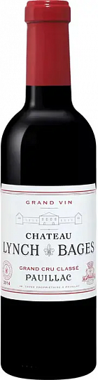 Вино Chateau Lynch Bages  Pauillac AOC 5-eme Grand Cru Classe  2017  375 мл  13,5%