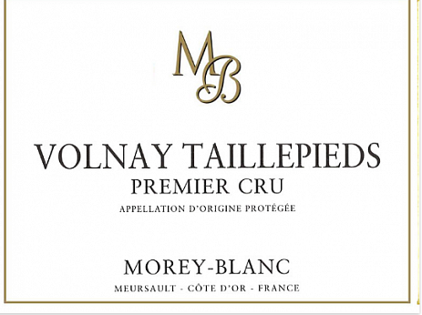 Вино Morey-Blanc Volnay Premier Cru Taillepieds  Море-Блан Вольне Пре