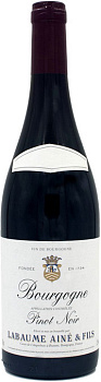 Вино Labaume Aine & Fils  Bourgogne Pinot Noir AOC  Лябом Эне & Фис Бургонь Пино Нуар  750 мл