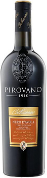 Вино Cantine Pirovano Nero d'Avola Collezione Terre Siciliane IGT    2015 750  мл