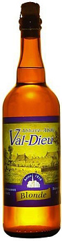 Пиво Val-Dieu  Blonde Валь-Дье  Блонд стекло 750 мл