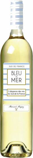 Вино Bernard Magrez  Bleu de Mer Blanc Vin de Pays d'Oc IGP  2017 750 мл