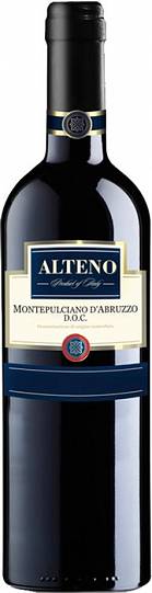 Вино Alteno Montepulciano D’abruzzo red dry  2018 750 мл
