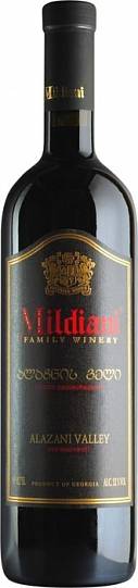 Вино Mildiani   Alazani Valley Red   Милдиани  Алазанская долин