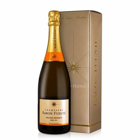 Шампанское AOC Champagne Baron-Fuente Grand Reserve Brut  gift box 750 мл