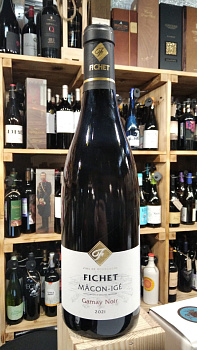 Вино Domaine Fichet Macon-IGE Gamay Noir  2021 750 мл