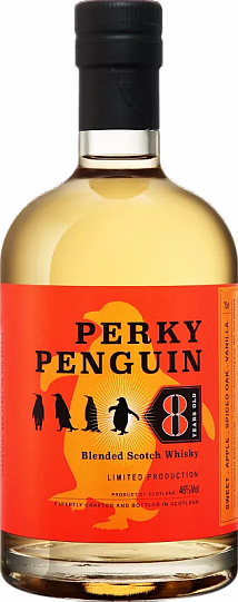 Виски Perky Penguin Blended Scotch Whisky 8 y.o.  46% 700 мл