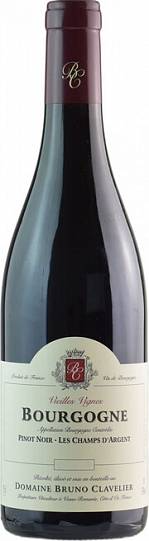 Вино Domaine Bruno Clavelier Bourgogne Pinot Noir Les Champs d'Argent Vieilles  2017 7