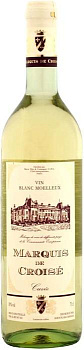 Вино Marquis de Croise Blanc Moelleux Маркиз де Круазе Блан Полусладкое 750 мл