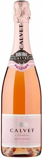 Игристое вино Calvet Cremant de Bordeaux AOP Brut Rose  2018 750 мл