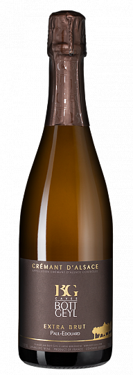 Игристое вино Cremant d'Alsace AOC Brut Cuvee Paul-Edouard  2017 750 мл