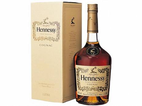 Коньяк Hennessy VS  Хеннесси  ВС  подарочная упаковка 10