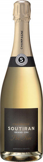 Шампанское Soutiran  Perle Noire Ambonnay Grand Cru  Champagne AOC  1500 мл