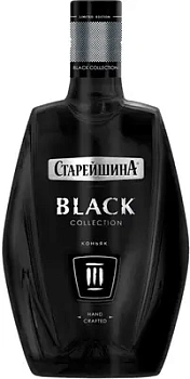 Коньяк  Старейшина  Блэк Коллекшн  3-летний 500 мл