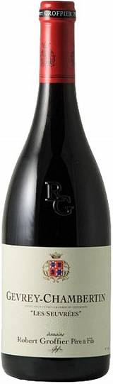 Вино Domaine Robert Groffier Pere & Fils  Gevrey-Chambertin  Les Seuvrees AOC  2016 75