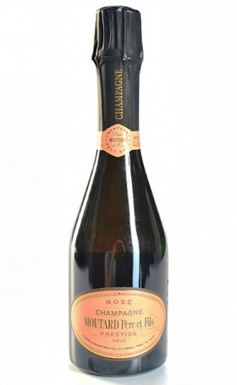 Шампанское Champagne Moutard   Prestige Rose Brut  375 мл