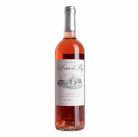 Вино Chateau La Tour de By  AOC Bordeaux rose  2018 750 мл 12,5%