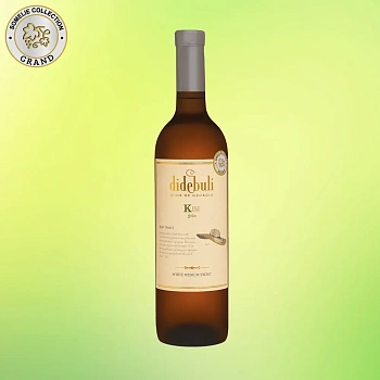 Вино белое сухое Didebuli Kisi Дидебули Киси 750 мл  10,5%