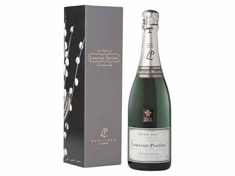 Шампанское Laurent-Perrier Demi-Sec gift box 750 мл