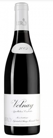 Вино Domaine Leroy  Volnay     2003  750 мл  13%