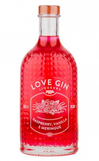 Ликер десертный Love Gin Raspberry Vanilla & Meringue  500 мл