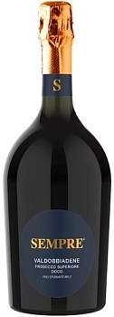Игристое вино  Sempre  Valdobbiadene Prosecco Superiore Brut   750 мл  11%