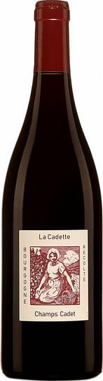 Вино Domaine de la Cadette  Champs Cadet  Bourgogne AOC  2018 750 мл 