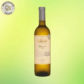 Вино белое сухое Didebuli Mtsvane Дидебули Мцване 750 мл  10,5%