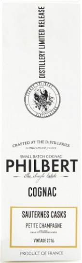 Коньяк Cognac Philbert  "Rare Cask Finish" Petite Champagne AOC Sauternes 