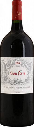 Вино Chateau Vieux Fortin Saint-Emilion Grand Cru AOC  2008  1500 мл