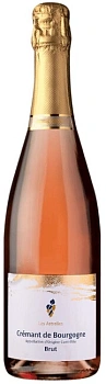 Игристое вино Domaine Les Astrelles   Rose Brut Cremant de Bourgogne  750 мл   13%