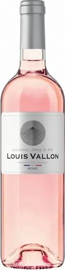 Вино   Louis Vallon  Rosé   Alcohol Free 750 мл  0%