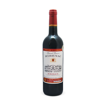 Вино Grand Baron Ribeyac red dry  750 мл