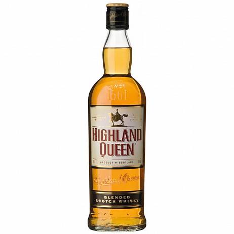 Виски Highland Queen Blended Scotch Whisky 3 у. о. 1000 мл