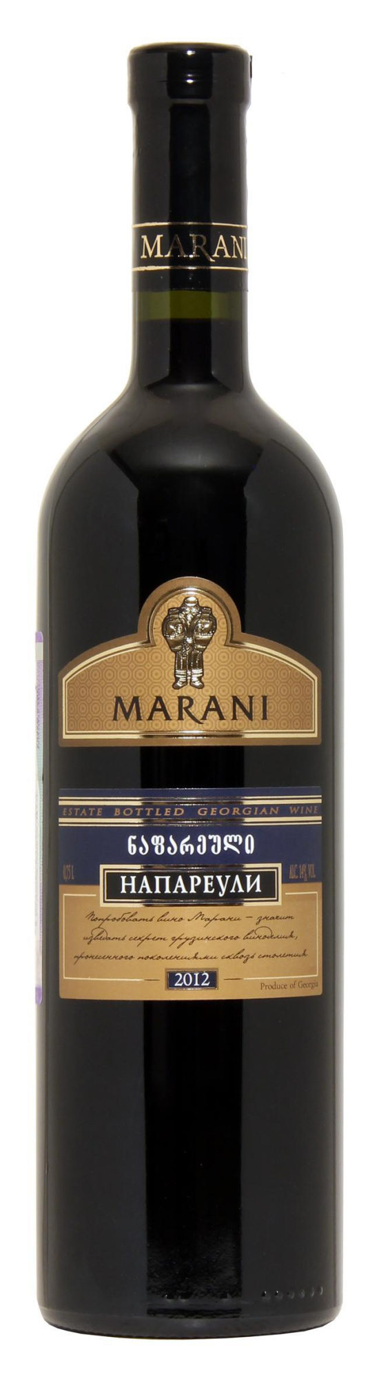 Вино Telavi Wine Cellar Marani Marani Napareuli Телави Вайн Марани Напареули 750мл