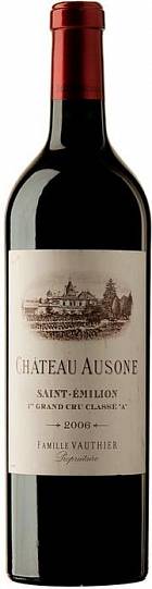Вино Chateau Ausone Saint-Emilion AOC 1er Grand Cru Classe A  2006 1500 мл